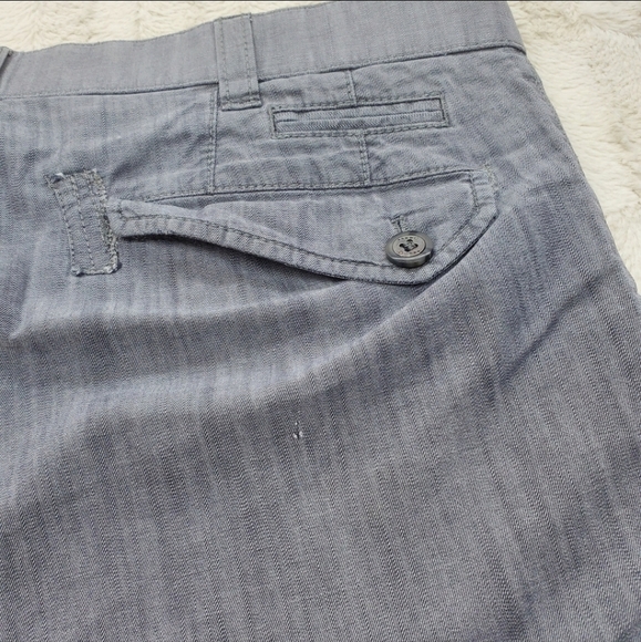 Meyer Men's Pants Chino Casual Gray Stretch Cotton Flat Front Straight Sz 35x28 - Picture 4 of 12